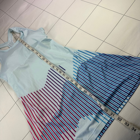 Women's Light Blue Athletic Dress - Picture 9 of 9